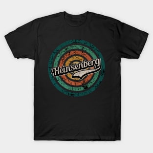 Heinsenberg // Retro Circle Crack Vintage T-Shirt